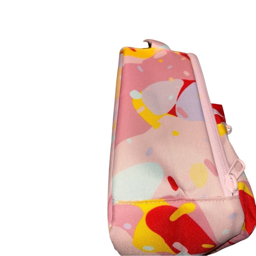 Nike Insulated Lunch Bag Lunch Box w/ Exterior Pocket Multicolor - Picture 3 of 9